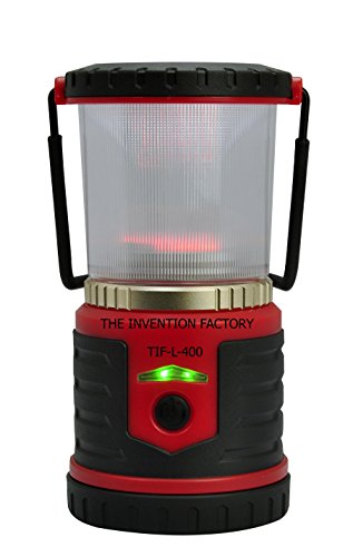 Rechargeable Long Lasting LED Lantern Very Bright! 400 Lumens, 360 Degree Coverage, Power Bank, Phone Charger, Home, Hurricane, Camping, Safety, Convenience, Free Dynamo Hand Crank Charger $10 Value