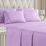 Queen Size Sheet Set - 6 Piece Set - Hotel Luxury Bed Sheets - Extra Soft - Deep Pockets - Easy Fit...