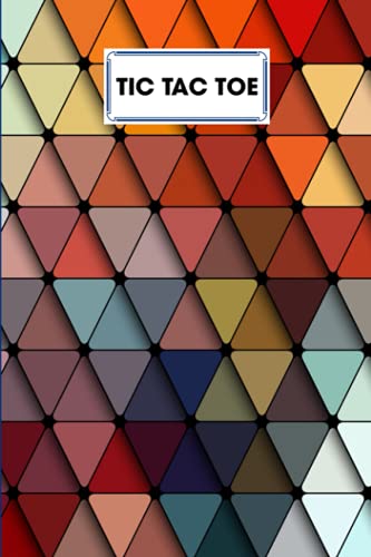 Tic Tac Toe: Games Fun Activities for Kids / Paper & Pencil Workbook for Games, Smart gifts for Family | Triangles Cover by Ignaz Fleischmann image 2