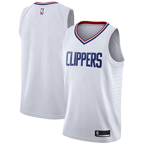 Outerstuff Los Angeles Clippers Blank Youth 8-20 White Association Edition Swingman Jersey, White, 10-12