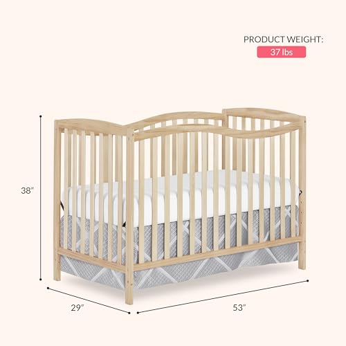 Image of Dream On Me Chelsea 5-in-1 Convertible Full Size Baby Crib, GREENGUARD Gold
