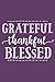Grateful, Thankful, Blessed (6x9 Journal): Lined Writing Notebook, 120 Pages  Deep Purple with Inspiring, Motivational Quote and Decorative Heart on Back (Choose Gratitude Journals)