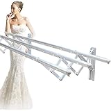 ★ PARA USO EN INTERIORES Y EXTERIORES: Ideal para cualquier lugar donde se requiera espacio para colgar. Perfecto para dormitorio, baño, sala de estar, balcón, aleros, lavadero, armario, oficina, hotel, etc.