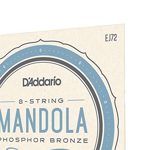 Cordes pour mandoline D'Addario EJ72 de fabrication artisanale - 4