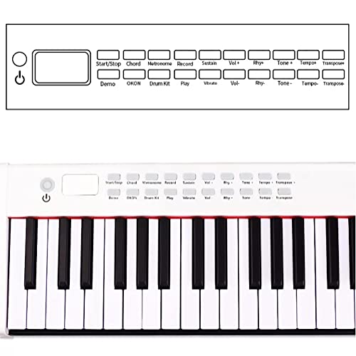 KEMNGO Piano numérique 88 Touches, Clavier électronique Portable Pleine Grandeur, Clavier MIDI, Haut-parleurs intégrés… - Les Beatles, Paul McCartney, John Lennon, RIngo Starr, George Harrison KEMNGO Piano numérique 88 Touches, Clavier électronique Portable Pleine Grandeur, Clavier MIDI, Haut-parleurs intégrés… – Image 6