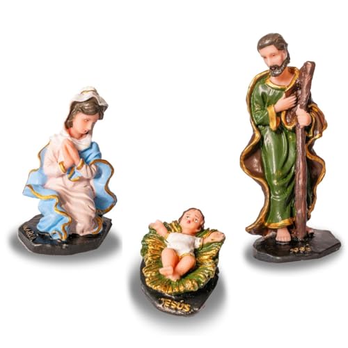 PRESÉPIOS NATALINOS 15pcs COMPLETO DE RESINA - ENFEITES DE NATAL