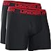 Under Armour 2-Pack HeatGear 6 Inch Boxer Shorts - Large - Black