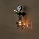 Die Wasserrohr Wandleuchte Lampe kann Innenbeleuchtung, Restaurant, Küche Barn, Lagerhalle, Flur und so weiter verwendet werden, aber wir empfehlen nicht für den Außenbereich.