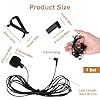 3.5mm Car Microphone 3M HD Voice Assembly Mic for Kenwood Sony Boss Alpine Jensen Corehan Power Acoustik JVC Car Vehicle Head Unit External Bluetooth Enabled Stereo Radio DVD GPS, Plug and Play #1