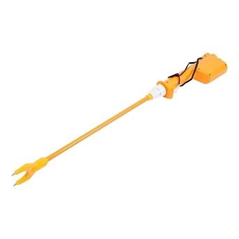Animal Electric Prod Hot Shock,55cm Electric Catcher Prod Cattle Cow Hot Shot Handle Swine Proder Livestock Tool with Battery