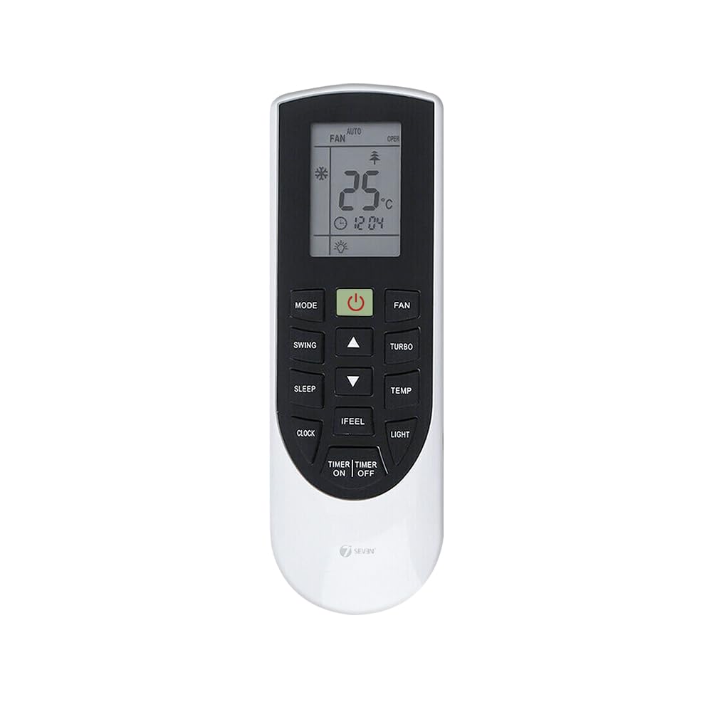 7SEVEN® Compatible Air Conditioner remotes for Original Voltas AC Remote Control Suitable for 1 1.5 2 ton Split or Window ac - Match Exactly with Old Model 182 Remote for Better Performance