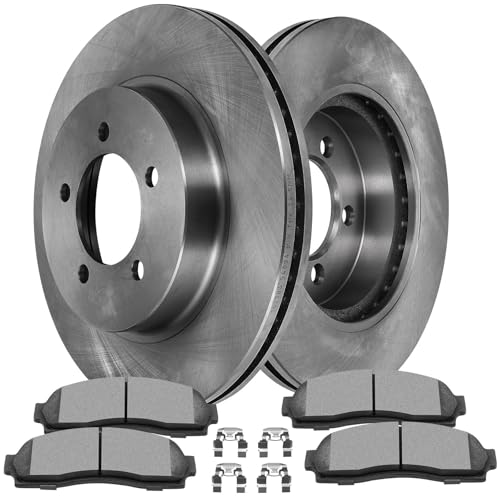 Image of SCITOO Front 12.02 inch Brake Pads and Rotors Kits Fit For Ford For Explorer 2002-2005,For Mercury Mountaineer 2002-2005