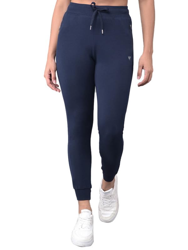 comfort lady Women's High Waisted Sporty Gym Regular Fit Sweatpants, Jogger with Side Pockets-picture-23