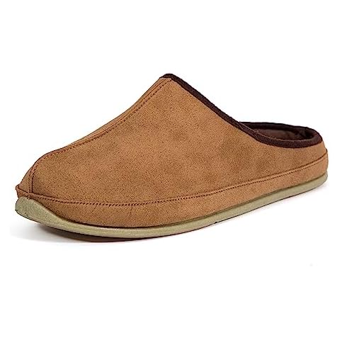 Deer Stags Men's Grizzly Slipper, Chestnut, 9 Cover