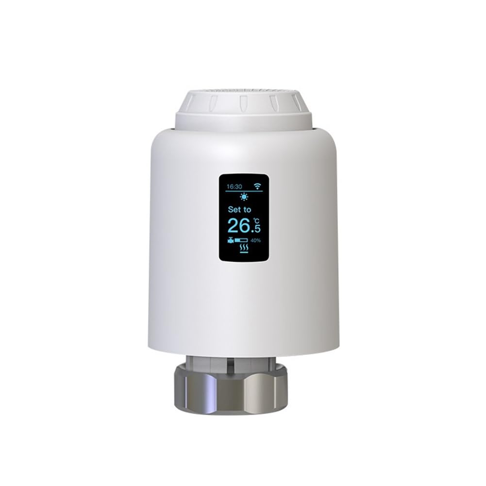 Zigbee 3.0 Tuya TRV Valvola Termostatica Intelligente per Radiatore Controller di Temperatura Programmabile WIFI per Alexa Home