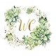 Toilette Blumen Grün Wandaufkleber Eucalyptus Pflanzen Blätter, PVC Toilettendeckel aufkleber Bad Möbel Tür Schild Dekor Abnehmbar und selbstklebend (VA-F018)