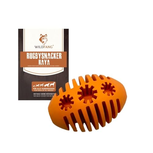 Wildfang® Gioco per Cani per Masticatori Forti, Raya – Gioco Snack in Gomma Naturale, Igiene Dentale, Interno ed Esterno, Indistruttibile