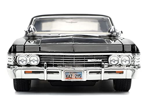 1967 Chevy Impala SS Sport Sedan Black & Dean Winchester miniatura 5