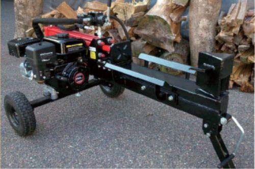 Amazon | エンジン薪割り機 12t ハイパワーエンジンで簡単操作 