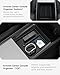 SUMK 2025 Upgrade Center Console Organizer Tray for Tesla Model 3 Highland Accessories [Double Layer Space, Durable Material, Easy to Clean] Hidden Storage Case for Tesla Model 3 2025 2024-7pcs