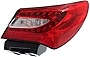 Evan-Fischer Tail Light Assembly Compatible with 2011-2014 Chrysler 200 Sedan Passenger Side