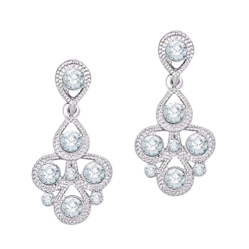 Image of Atasi International Diamond /Stones Necklace Set with Earrings for Women | Stylish Jewellery for Party, Wedding and Festive Occasions | Fashion Accessories