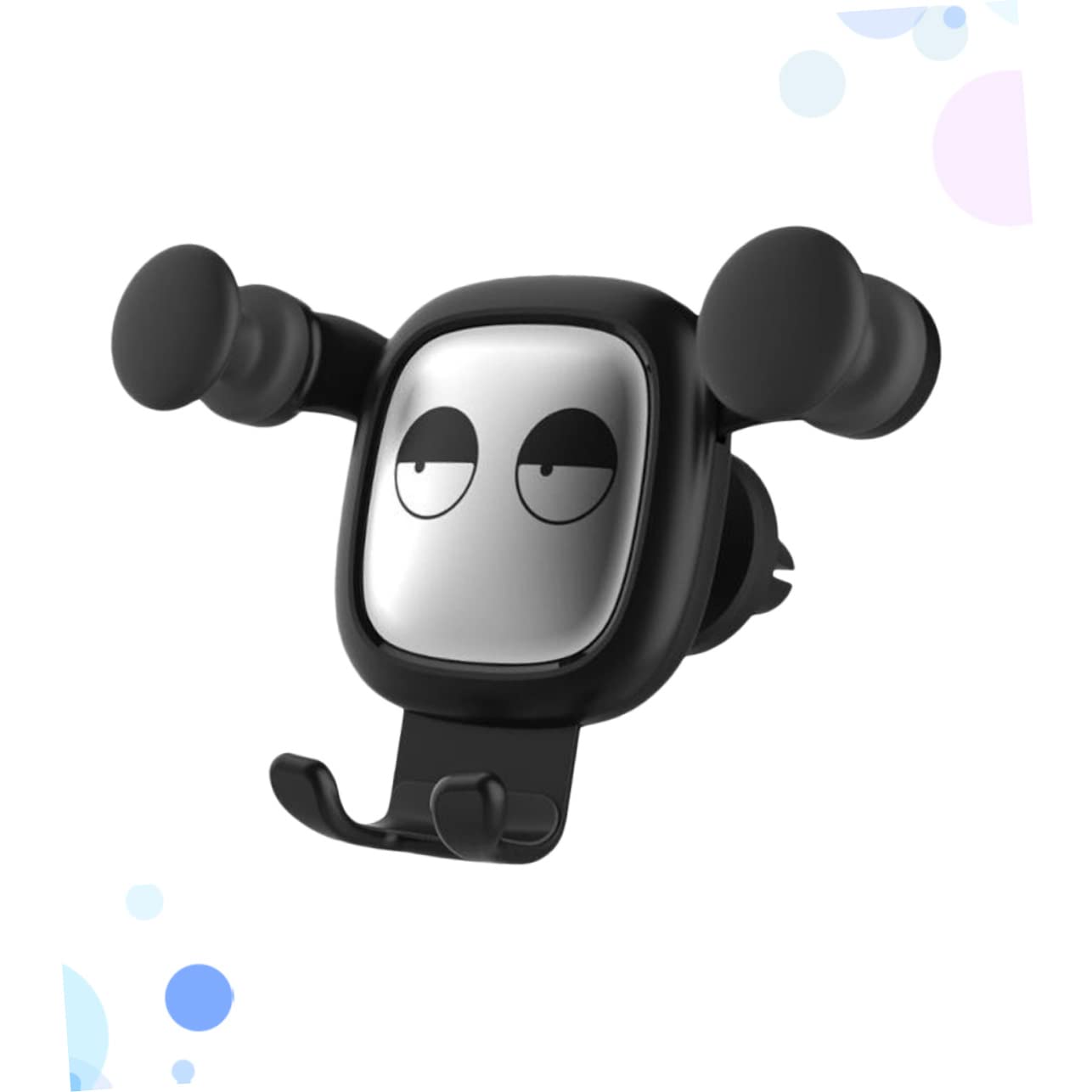 Artibetter 3pezzi Supporto Per Telefono Auto Multifunzionale Per Cruscotto e Bocchette Supporto Cartoon Per Smartphone Orso Dull Compatibile Con La Maggior Dei Modelli Di Smartphone Design