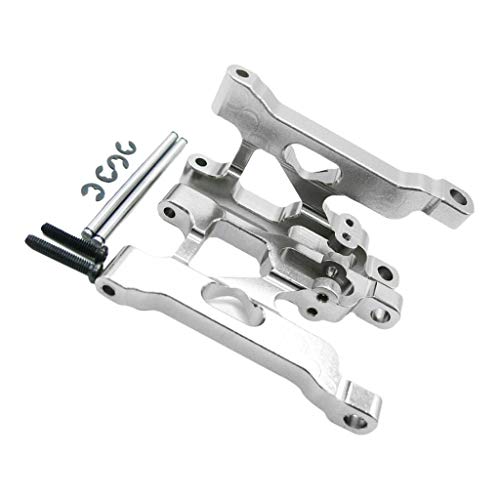 Preisvergleich Produktbild IPOTCH Querlenkerlager Ersatzteil für WLtoys 12428 / 12423 - Silber, wie Beschreibung