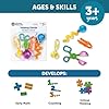 Learning Resources Helping Hands Fine Motor Tool Set Toy - 4 Pieces, Ages 3+ Fine Motor and Sensory Play Toys, Toddler Tweezers, Sensory Bin Toys #5