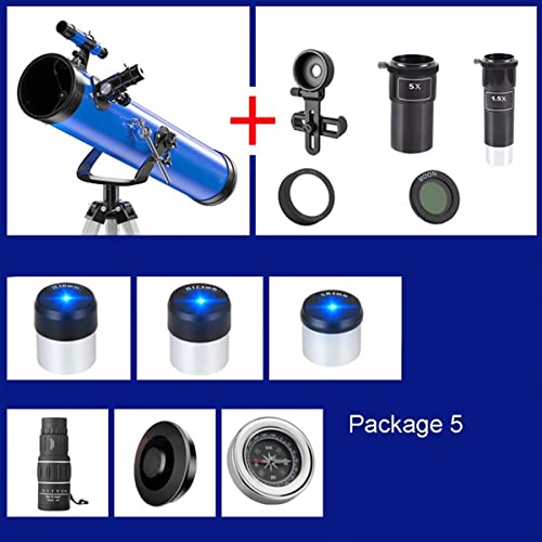 Telescopio Astronómico Refractor para Niños y Adultos 114mm miniatura 2