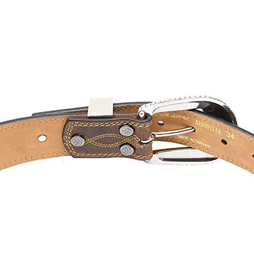 Ariat Women's Fatbaby Center Stitch Belt, Brown, 34 #TOP2