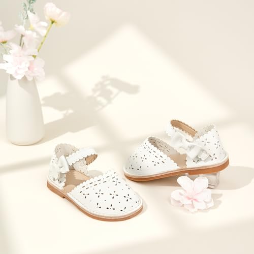 Image of GINFIVE Toddler Girls Sandals Girls Toddler Sandals Little Girls Kids Shoes