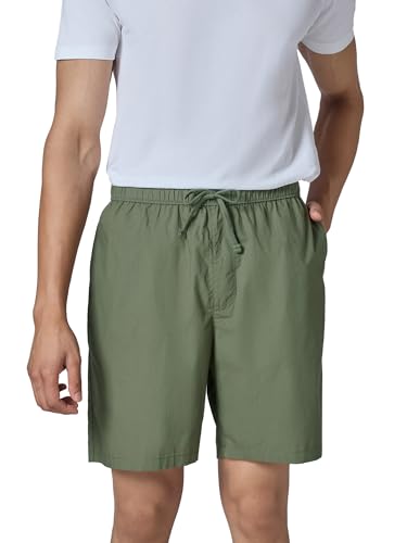Image of XYXX Zen Solid Shorts for Men with Side Pockets and Drawstring |Relaxed Fit Shorts
