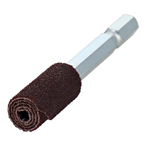 H&H RS6-1280 Straight Paper with Hex Shaft 0.5 inch (12 #80 mm)