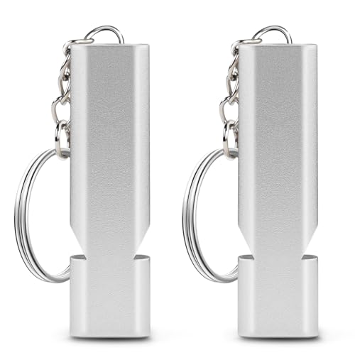 Fischietto In Metallo A Doppio Tono - Modello Ferroviario, Per Emergenza E Scout - Foto 13