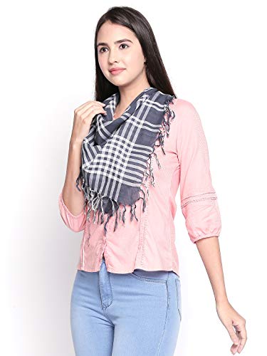 Écharpe à carreaux pour femme Style Quotient - Taille unique