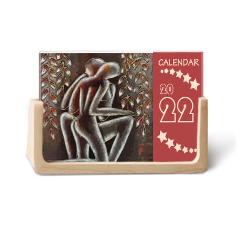 Calendrier de bureau 2022 illustré pour sublimer votre espace de travail à la maison
