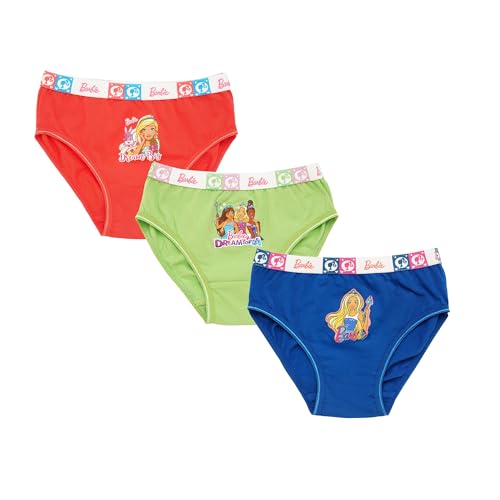 Image of Red Rose Kids Girls Cotton Printed Panty Pack of 6-Assorted