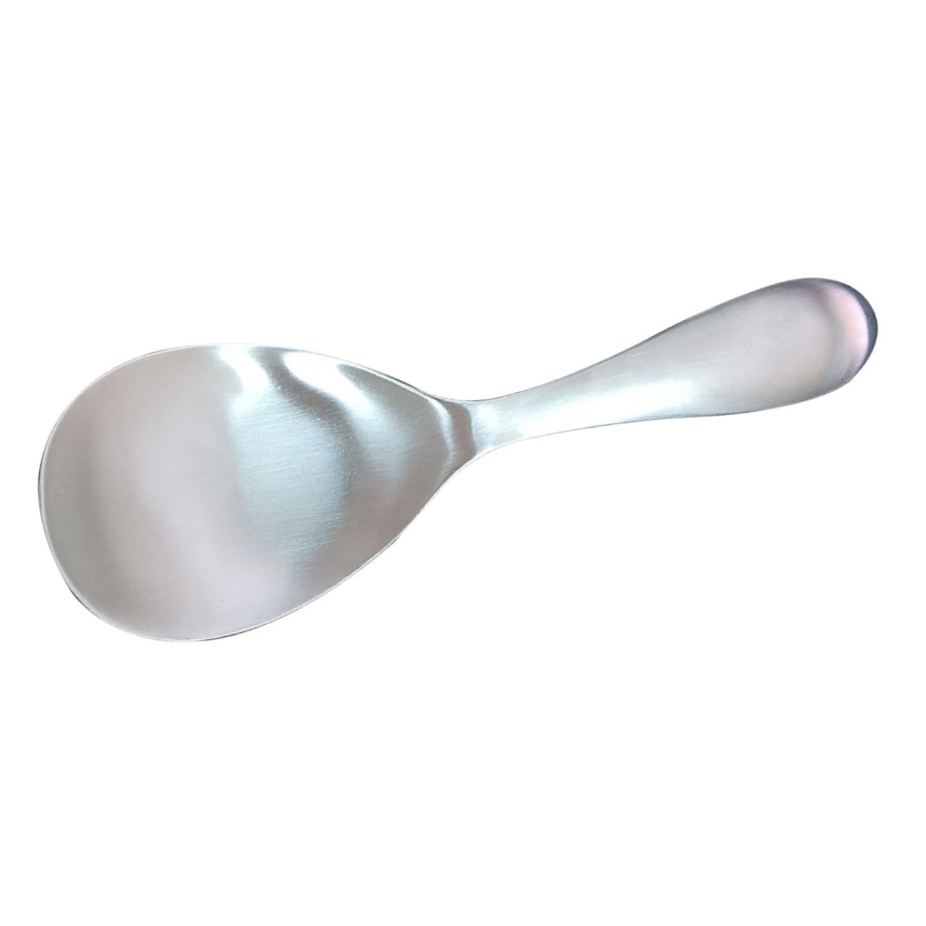 Cabilock Stainless Steel Rice Spoon Ergonomic Design Kitchen Rice Paddle for Home Restaurant Use Rice Scooper Wear Resistant Cooking Utensil Convenient Serving Tool