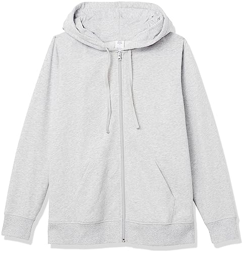 Image of Amazon Essentials Women's Midweight Fleece Full-Zip Hoodie with Drawstring (Available in Plus Size)