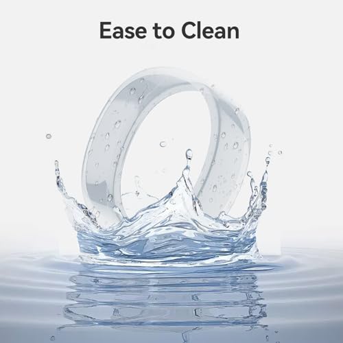 Image of RingConn Silicone Ring Protector - Ultra-Thin Transparent Elastic Case Smart Ring Fitness, Outdoor Camping (Size S for 6 /7 /8)