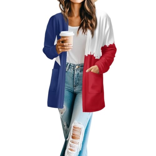 Image of Womens Open Fron Cardigan Sweaters Long Sleeve Tops Daily Coats