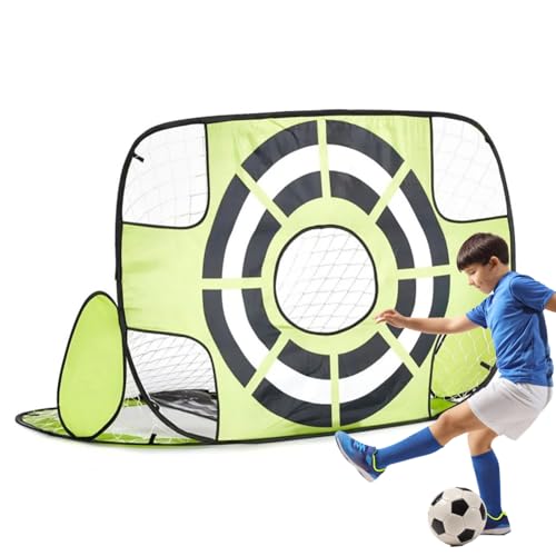 Red de destino de fútbol | Exterior plegable para fútbol y baloncesto, red deportiva para porterías, para niños, parque, jardín, terraza, césped