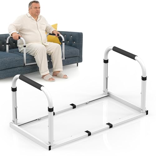 Extra-Wide Adjustable Chair & Couch Lift Assist Devices for Overweight - 25-38 Wide Couch Cane Portable Standing Support for Seniors Post-Surgery Recovery Arthritis & Limited Mobility Aid