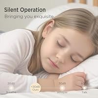 Vagizm Deckenventilator 91 CM für Kleine RäUme: Moderne Ventilatoren mit Dimmbarer Lichtfernbedienung – Umkehrbar, Leise mit 6 Geschwindigkeiten für Kleine Schlafzimmer - 230V – Ansicht 6