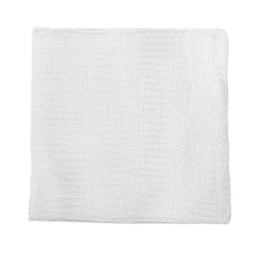 SurgiMac Gasas tejidas de algodón, 8 capas, 4 x 4 pulgadas cuadradas, no estériles miniatura 4