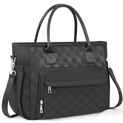 HSHRISH Bolsa Termica Porta Alimentos Mujeres,bolsa termica comida multifuncional para adultos mujeres,trabajo compras picnic playa 12L Negro