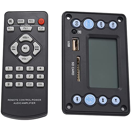 Melchior Decodificador Bluetooth 4.2 dc MP3 Decodificador tarjeta Mp3 módulo audio soporte Ape Flac Wma Wav Mp3 con pantalla