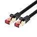 BIGtec LAN Kabel 5m Netzwerkkabel Premium Patchkabel RJ45 Stecker Gigabit Ethernet schwarz doppelt geschirmt vergoldet Netzwerk kompatibel zu CAT 6 CAT 6a CAT 7 CAT 8 Baby,Schwarz günstig Kaufen-BIGtec LAN Kabel 5m Netzwerkkabel Premium Patchkabel RJ45 Stecker Gigabit Ethernet schwarz doppelt geschirmt vergoldet Netzwerk kompatibel zu CAT 6 CAT 6a CAT 7 CAT 8