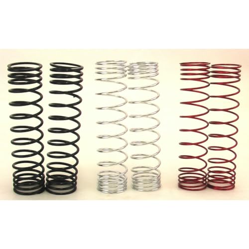 Hot Racing STE100MR128 Multi-Rate Rear Spring Set (3 Pair) - Slash Rustler Stampede